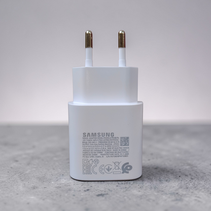 Samsung 25W Fast Charging Adapter – Type-C PD Super Fast Charger