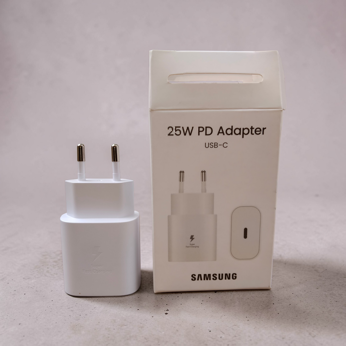Samsung 25W Fast Charging Adapter – Type-C PD Super Fast Charger