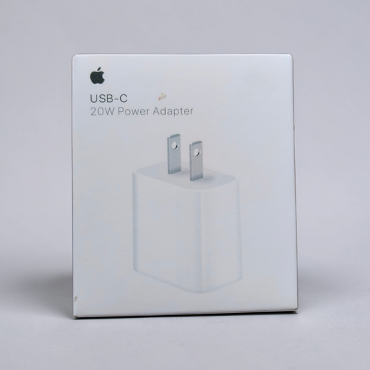 Apple 20W USB-C Fast Charger – Original Power Adapter for iPhone 15 / 14 / 13 / 12 (PD Fast Charging)